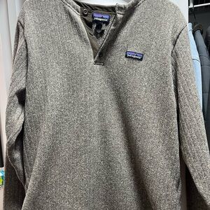 Patagonia M’s Better Sweater Henley Pale Khaki Rib Knit